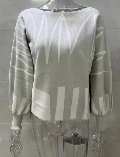 Loose Knit Pullover Sweater