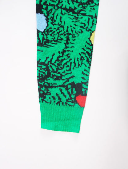 Loose Fit Snowflake Christmas Sweater