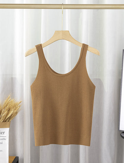 Minimalist Ribbed Tank Top