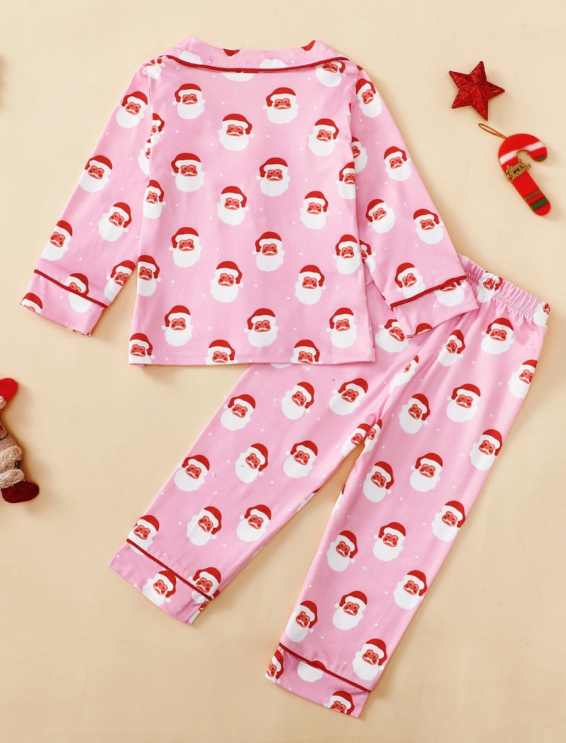 Festive Santa Pajama Set