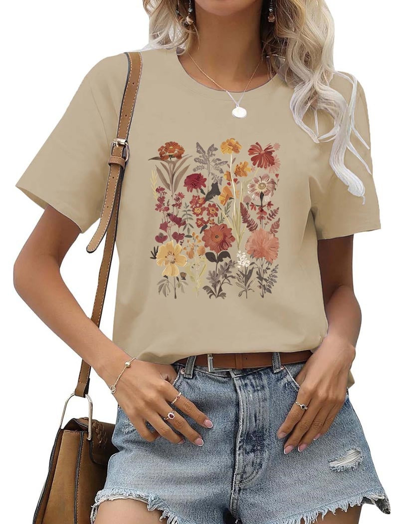 Floral Print T-Shirt