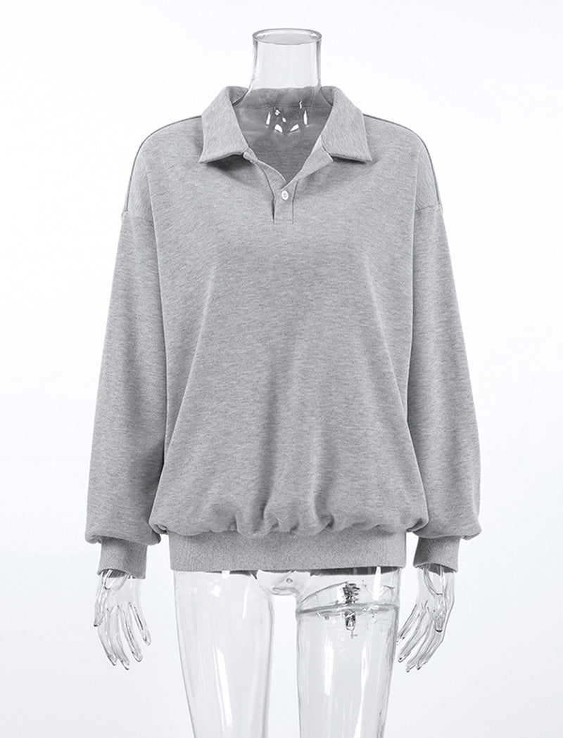 Collared Pullover Top