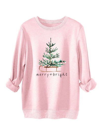 &quot;Merry Bright&quot; Loose Fit Top