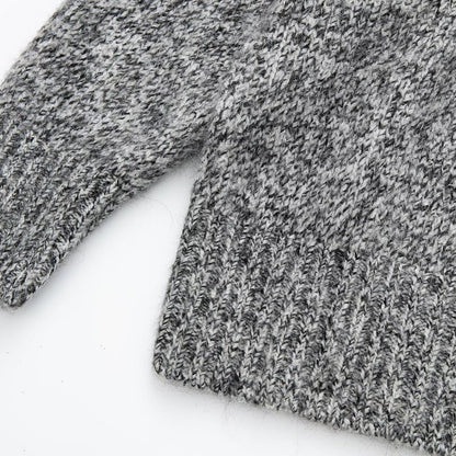 Ribbed Long Sleeve Turtleneck Sweater