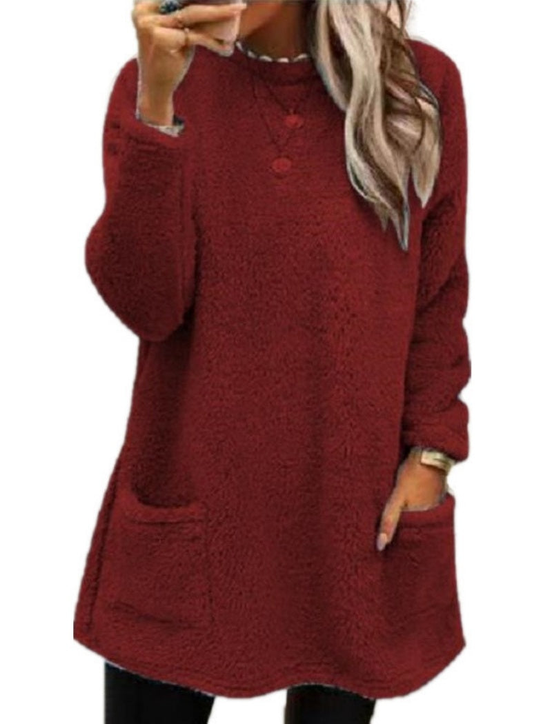Oversized Fleece Tunic