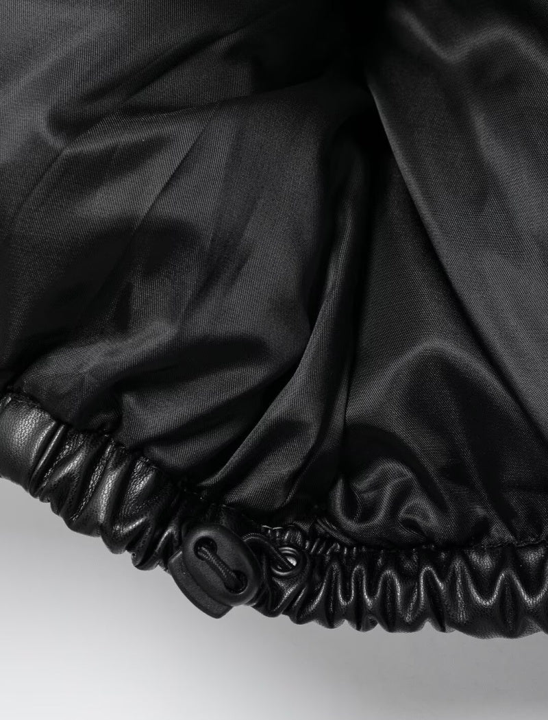 Padded Cropped Puffer Vest