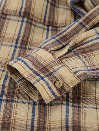 Plaid Two-Piece Loungewear Set