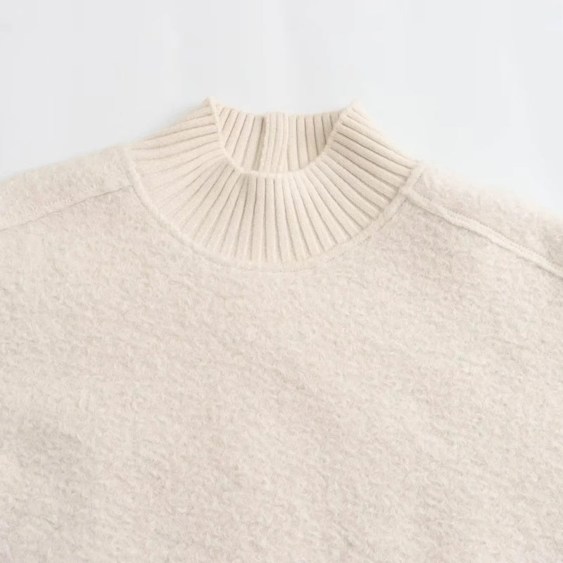 Turtleneck Knit Sweater