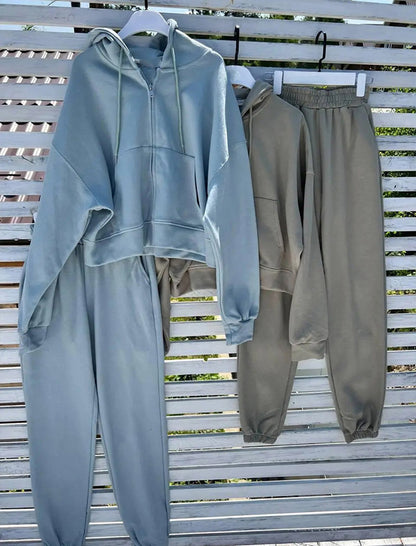 Relaxed Hoodie and Jogger Set