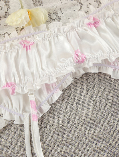 Three-Piece Printed Pajama Set