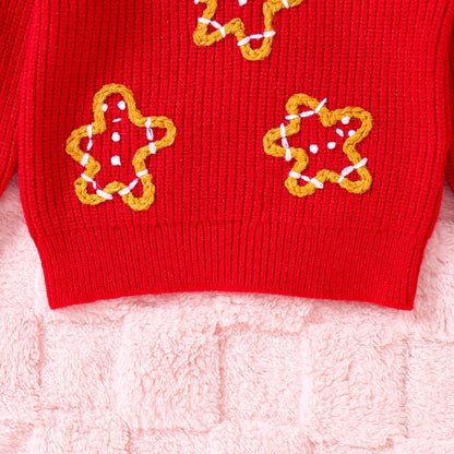 Christmas Letter Long Sleeve Sweater