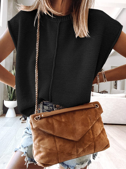 Sleeveless Knit Top