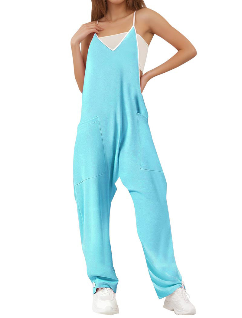 Relaxed-Fit Overalls