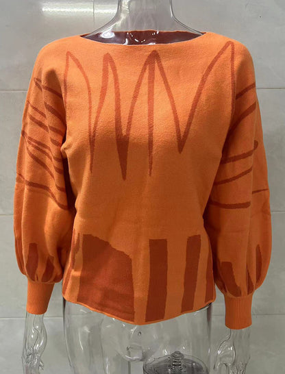 Loose Knit Pullover Sweater