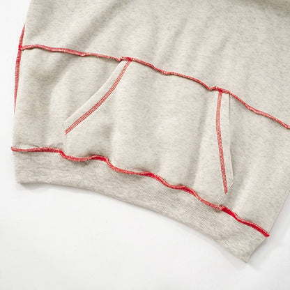 Oversized Stitch Detail Hoodie