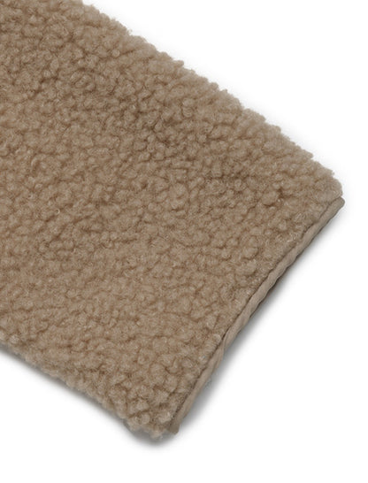 Color-Blocked Fleece Hoodie