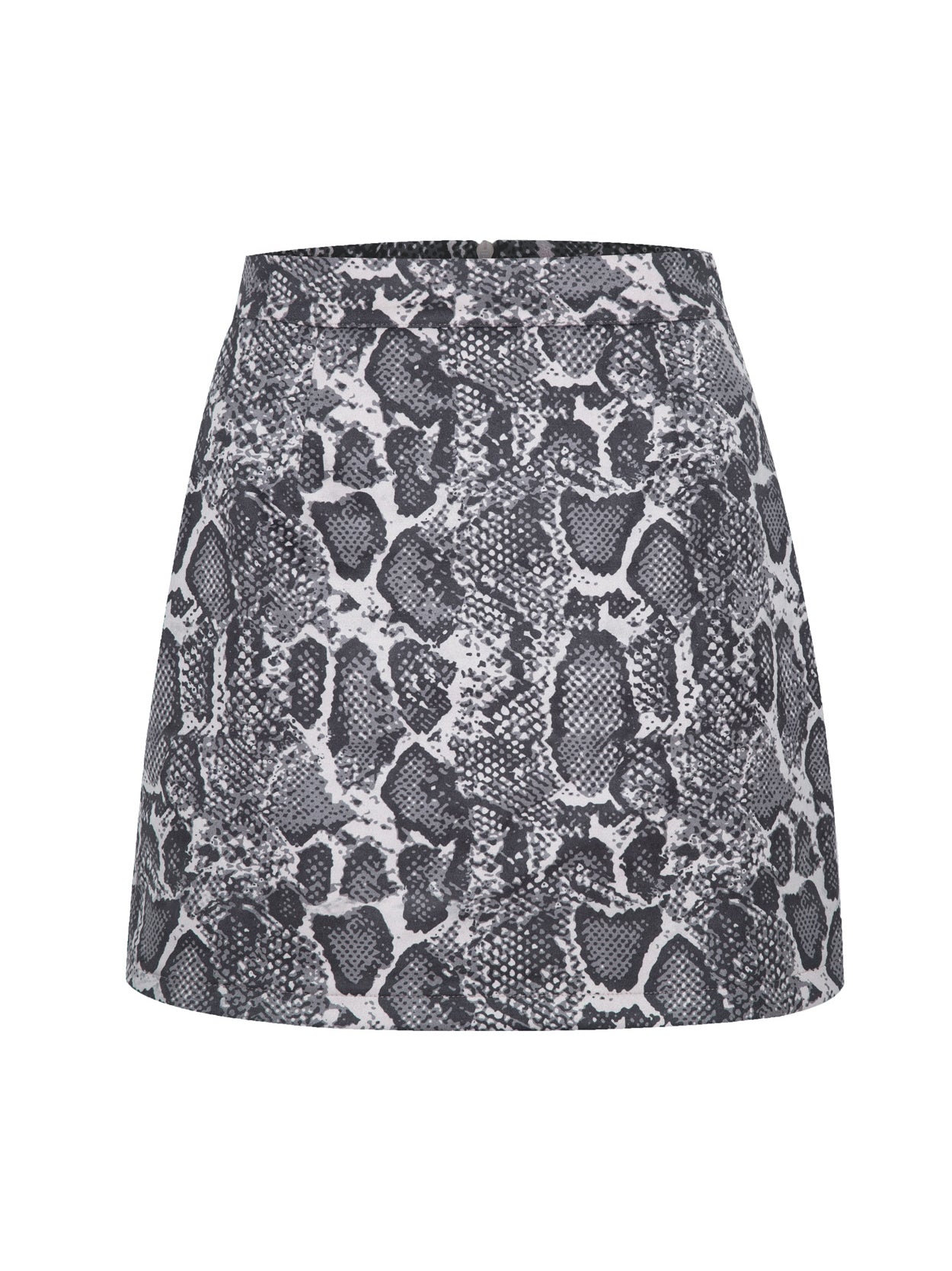 Animal Print A-Line Mini Skirt