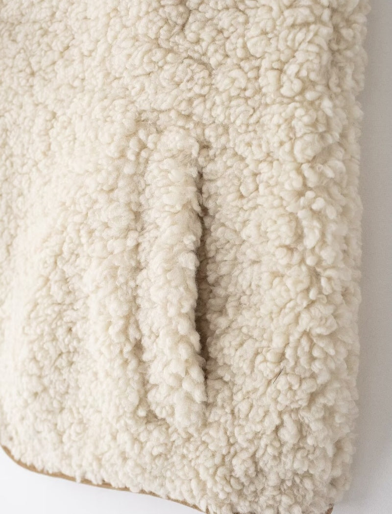 Fleece Sleeveless Crewneck Vest