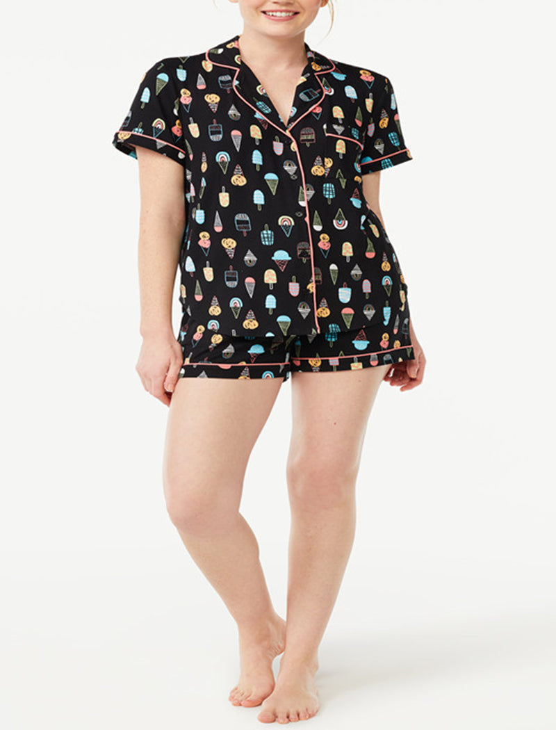 Ribbed Lounge Sleepwear Set