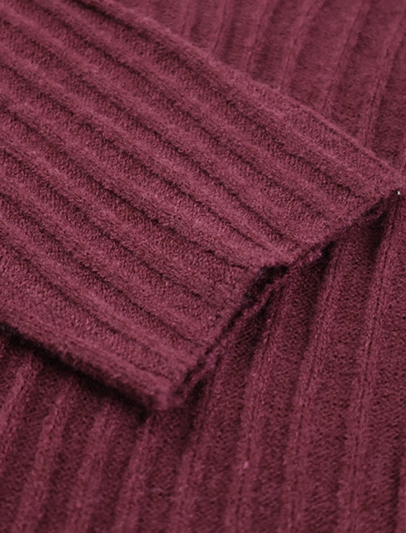 Cozy Ribbed Knit Lounge Set