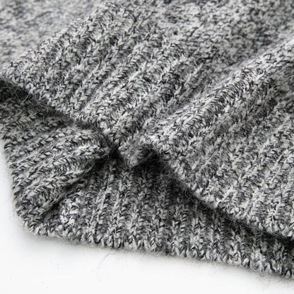 Ribbed Long Sleeve Turtleneck Sweater