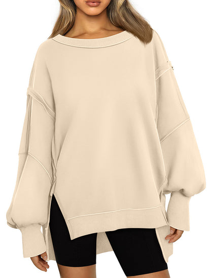 Oversized Longline Pullover