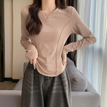 Slim-Fit Basic Pullover