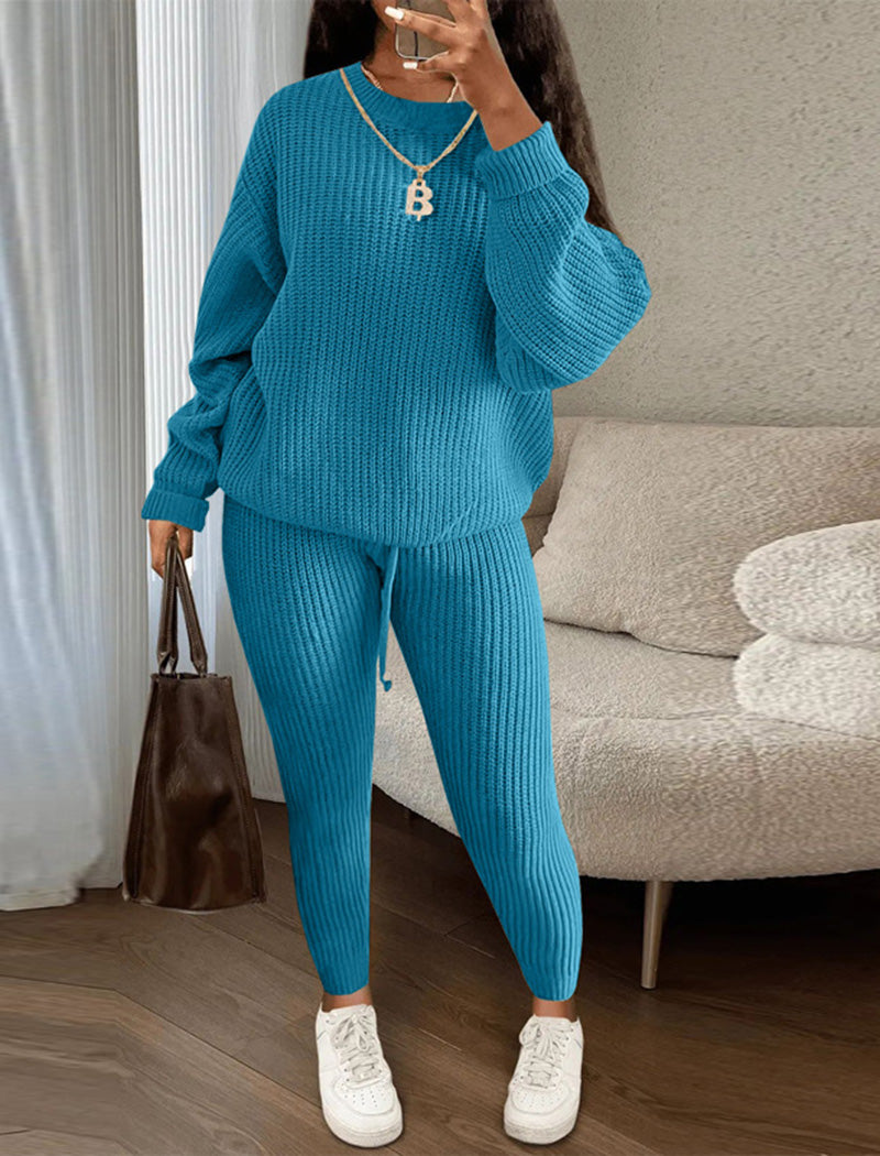 Ribbed Lounge Two-Piece Set