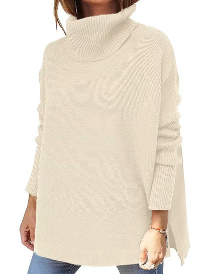 Loose-Fit Turtleneck Pullover