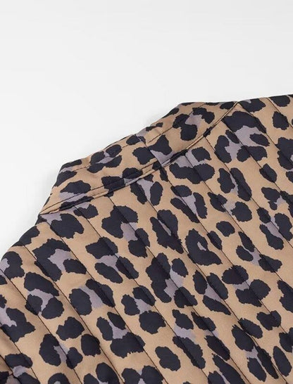 Leopard Print Sleeveless Vest