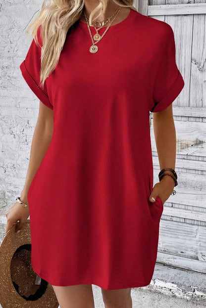 Casual T-Shirt Mini Dress