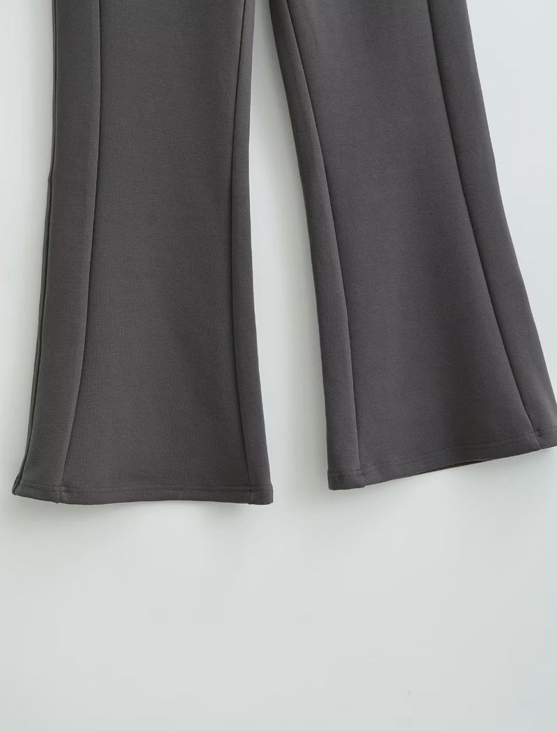 Wide-Leg Drawstring Pants