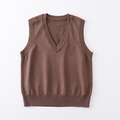 Sleeveless Knit Vest
