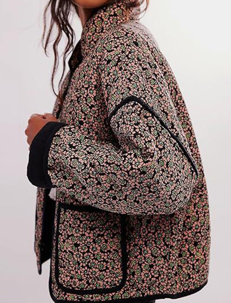 Floral Quilted Jacket