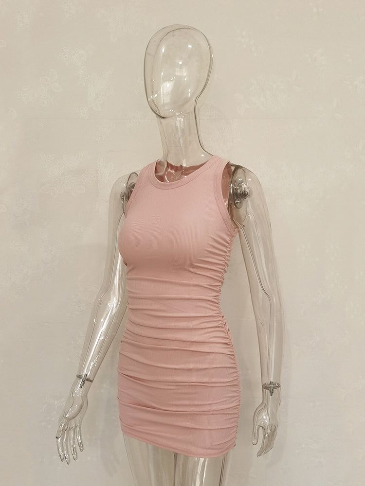 Ruched Bodycon Dress