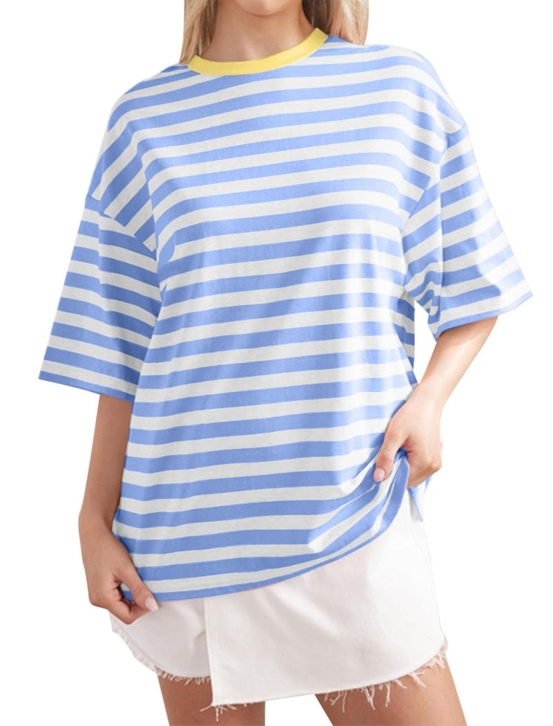 Loose-Fit Striped Tee