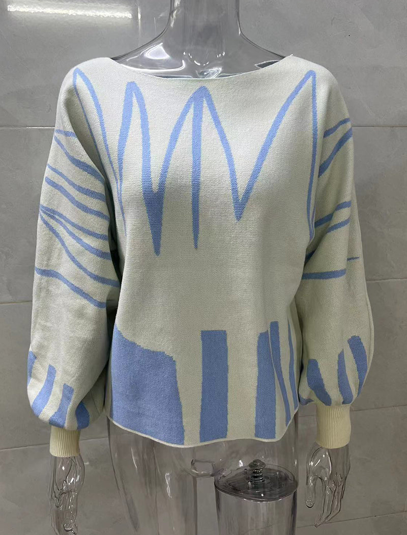 Loose Knit Pullover Sweater