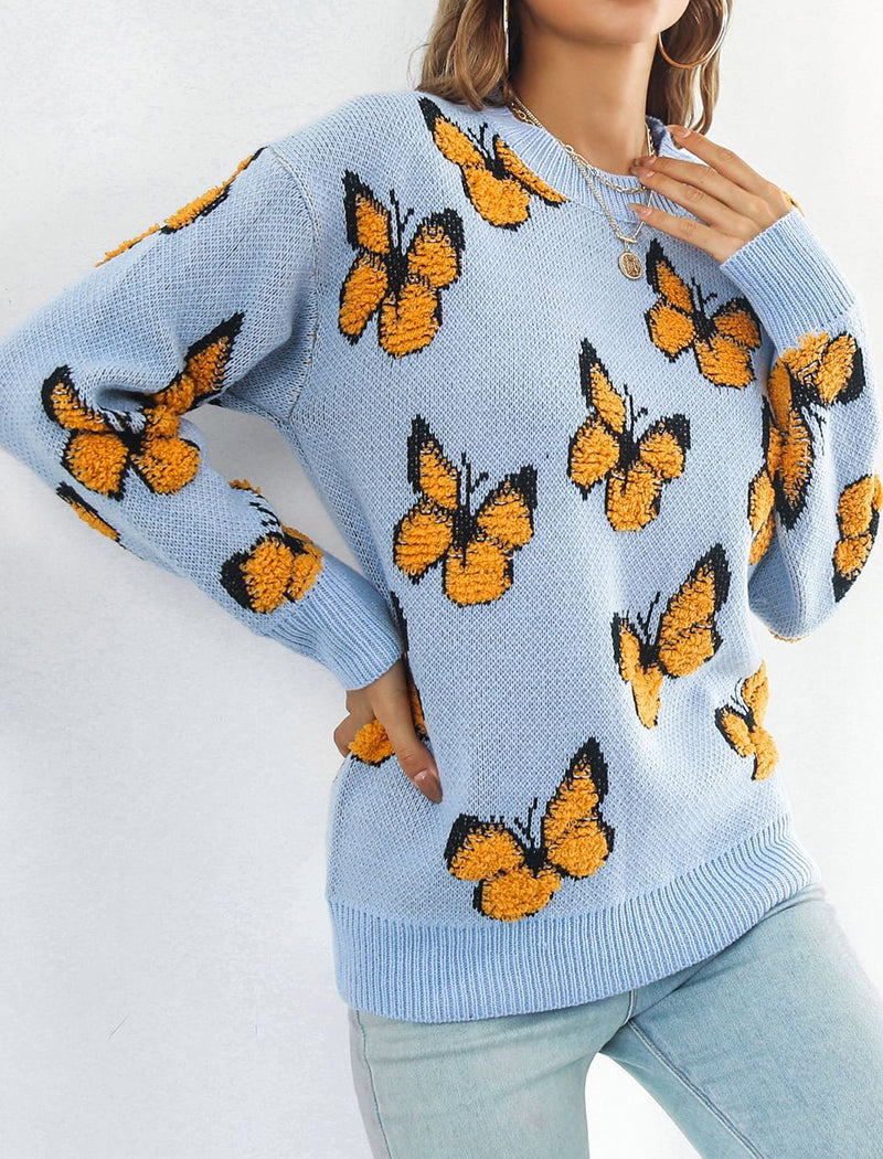 3D Butterfly Sweater