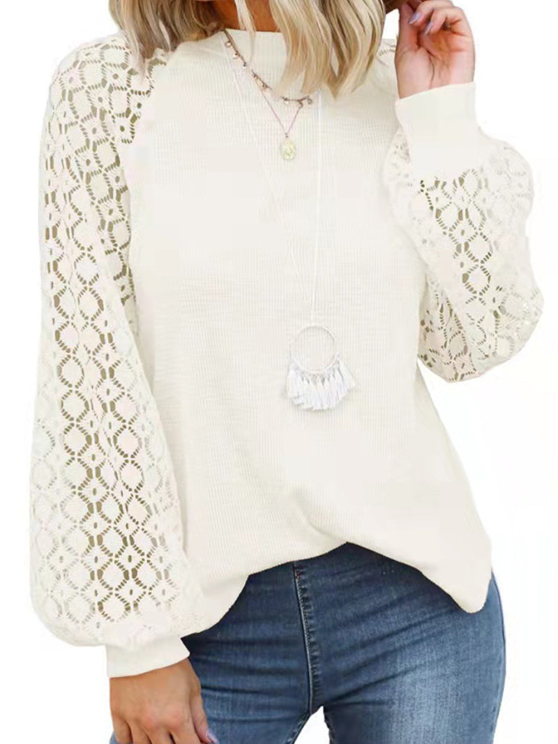 Lace Knitted Top