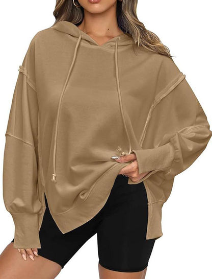 Oversized Drawstring Hoodie