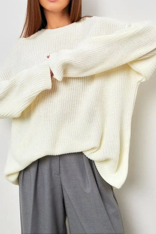 Oversized Knit Sweater