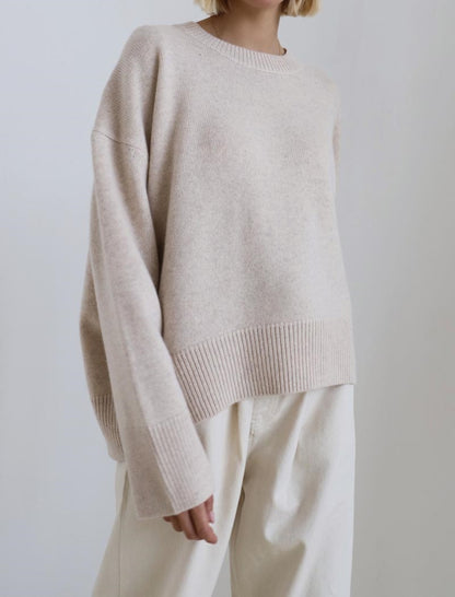 Classic Crewneck Knit Sweater