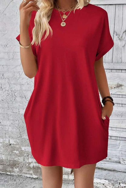 Casual T-Shirt Mini Dress