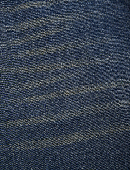 Ombre Wide-Leg Denim Pants