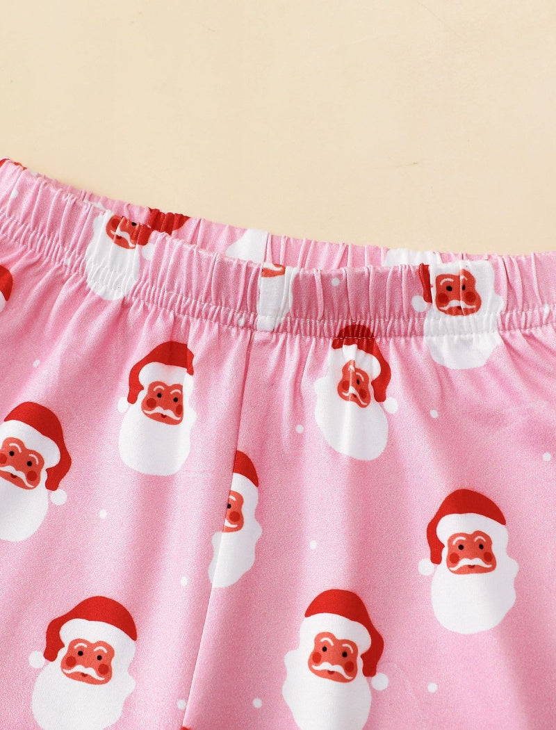 Festive Santa Pajama Set