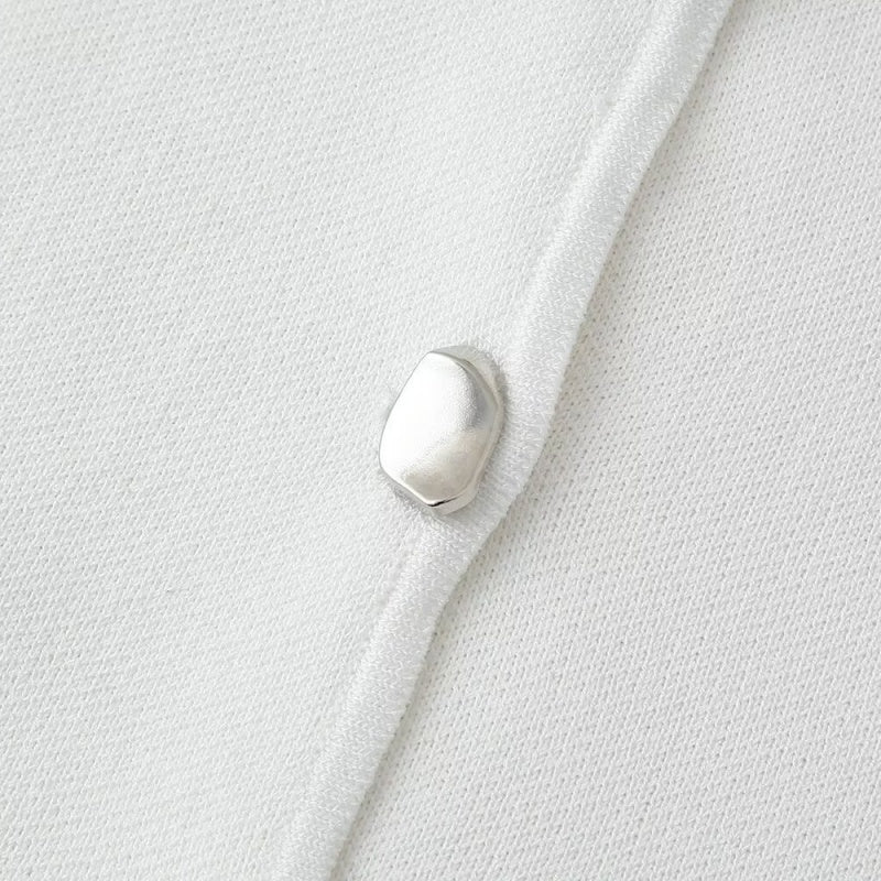 Sleeveless Button-Up Vest in Pastel Colors