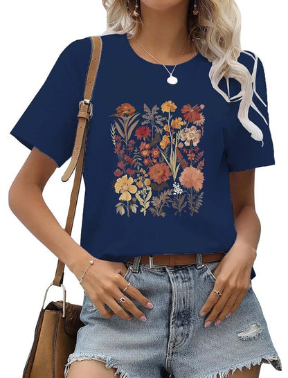 Floral Print T-Shirt