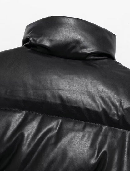 Padded Cropped Puffer Vest