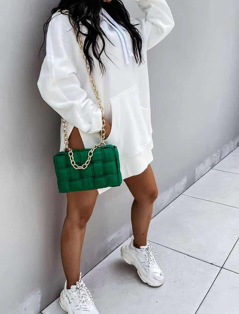 Casual Oversized Hoodie Dress