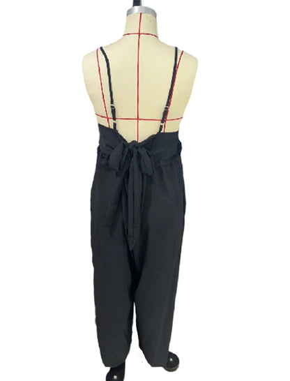 Sleeveless Wide-Leg Jumpsuit